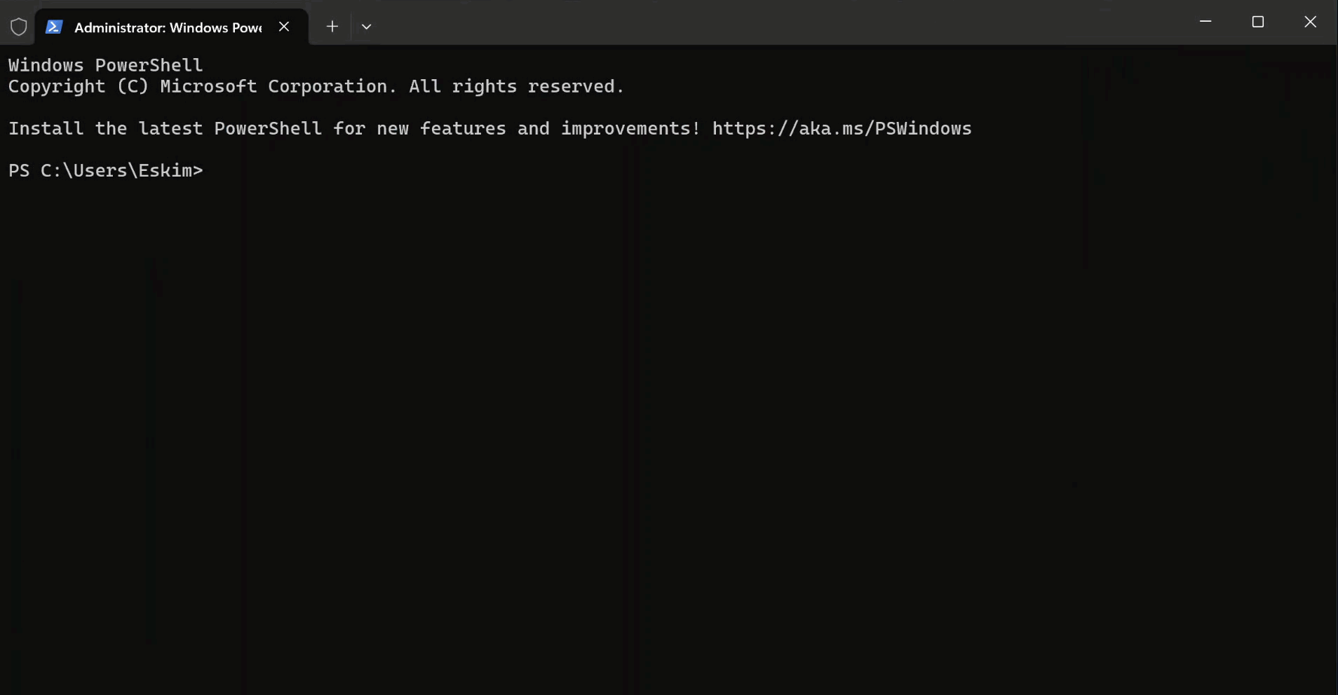 Install PowerShell 7.5 using winget